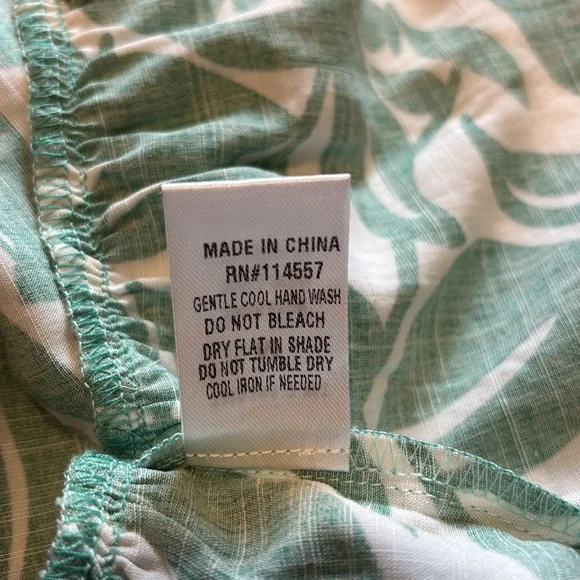 THML‎ Mint Green Floral Print Halter Top size M NWT - Picture 6 of 8